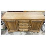 Vintage Oak Storage Cabinet