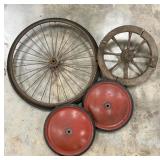 Selection of Vintage/Antique Wheels