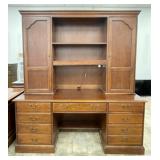 Hooker Furniture Executive Credenza w/ Bookcase