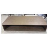 Modern Low Profile Coffee Table