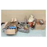 Selection of Hand Tools, Pipe Clamps & More