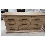 6 FT Hooker Oak Grain Finished Dresser