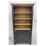 6 FT BHD Imports Bookshelf w/ Lower Cabinet