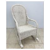 Vintage Wicker Rocking Chair