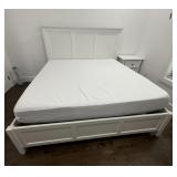 Modern Farmhouse Panel Bed Frame