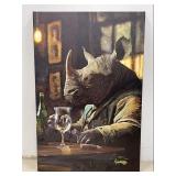 Godard Signed Giclee on Canvas w/ COA
