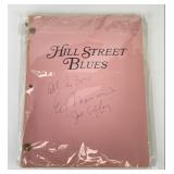 Autographed Joe Coffey 'Hill Street Blues' Script