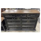 Catherine Crackle 11 Drawer Chest