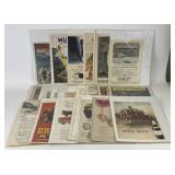 Early 20th Century Magazine Advertising Pages