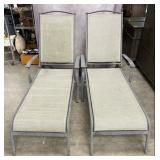 The Gathercraftr Macon Style Chaise Loungers