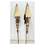Vintage Baroque Style Electric Wall Sconces