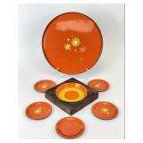 Bitossi Mid Century Ashtray & CTO Tray & Coasters