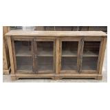 Double French Door Display Cabinet