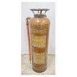 Child's Mid Century Copper & Brass Fire