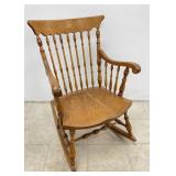 Vintage Oak Rocking Chair