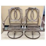 Aluminum Outdoor Swivel Rocker Patio Chairs