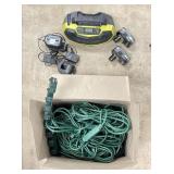 Extension Cords & Ryobi Batteries