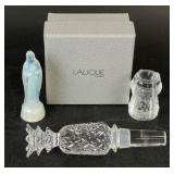Waterford, Sabino & Lalique Figurines