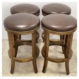 Padded Swivel Barstools