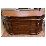 Hand Carved Ornate Traditional Style Sideboard