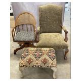Winners Only Cane Back Bankers Chair & More