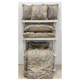 J Queen New York Pillows & Comforter Set