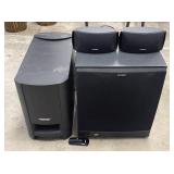 Bose Digital Theatre System & Sony Subwoofer
