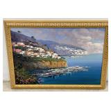 Original Oil on Canvas Framed Artwork