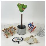 Round Top Collection Holiday Centerpiece Display