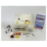Calcutta 200 Aluminum Frame Reel & Tackle