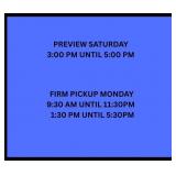 Pickup in Conroe, MONDAY, 5/11, or Shipping