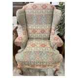 Vintage Turkish Inspired Wingback Chair