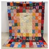 Vintage Extra Thick Scrappy Quilt