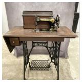 Early Singer Treadle Sewing Machine