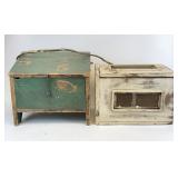 Rustic Wooden Pie Safe & Storage Box