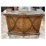 Traditional Style Wood Bar Cabinet