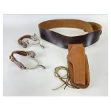 Hunter Leather Gun Holster, Spurs & More