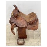 Childs Leather Western Saddle