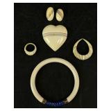 Collection of Antique Carved Bone