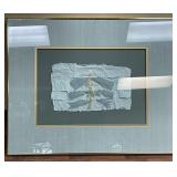 Signed Original Mixed-Media Textile Art