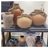 Selection of Terra Cotta Vessels