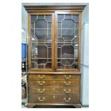 6.5 FT Century Furniture Lighted Display Cabinet