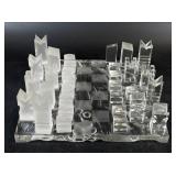 Glass Chess Set