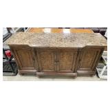 Thomasville Ernest Hemingway Marble Top Buffet