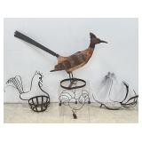 Hand Made Metal Bird Decorations