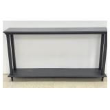 Mid Century Modern Console Table w/ Bottom Shelf