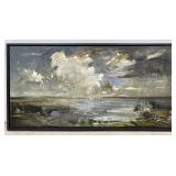 Signed John Alexander Oil on Canvas