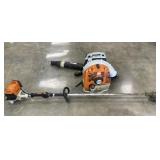 Stihl BR430 Blower & Weed Eater