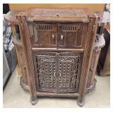 Vintage Enameled Cast Iron Stove