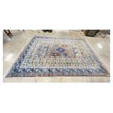 12 FT Vintage Hand Woven Area Rug